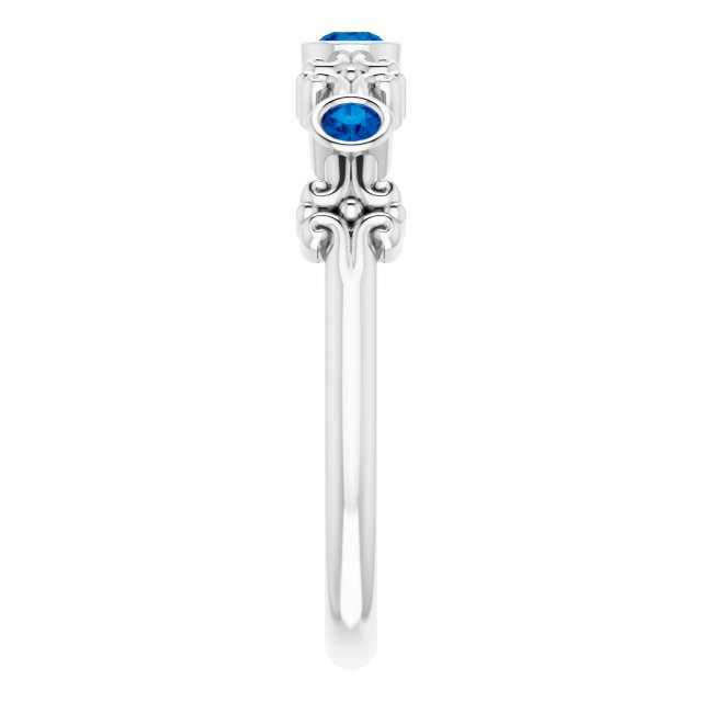 14k-white-lab-grown-blue-sapphire-bezel-set-ring