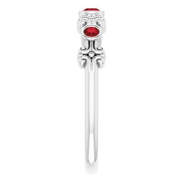 14k-white-natural-mozambique-garnet-bezel-set-ring