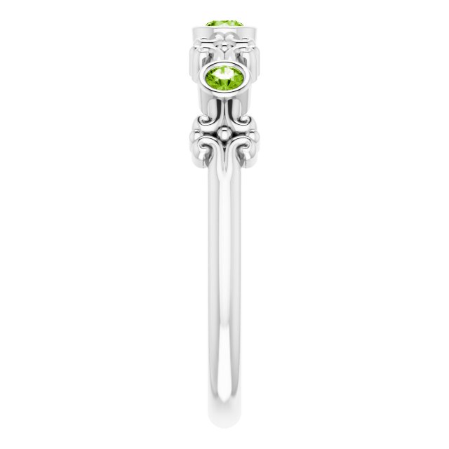 14k-white-natural-peridot-bezel-set-ring