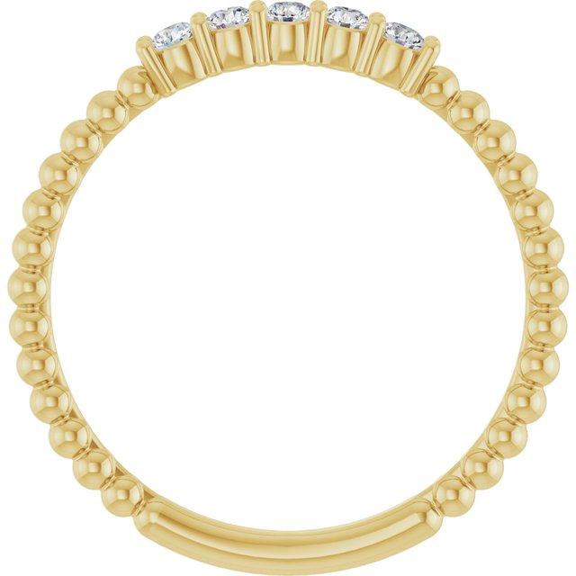 14k-yellow-1/6-ctw-lab-grown-diamond-stackable-ring