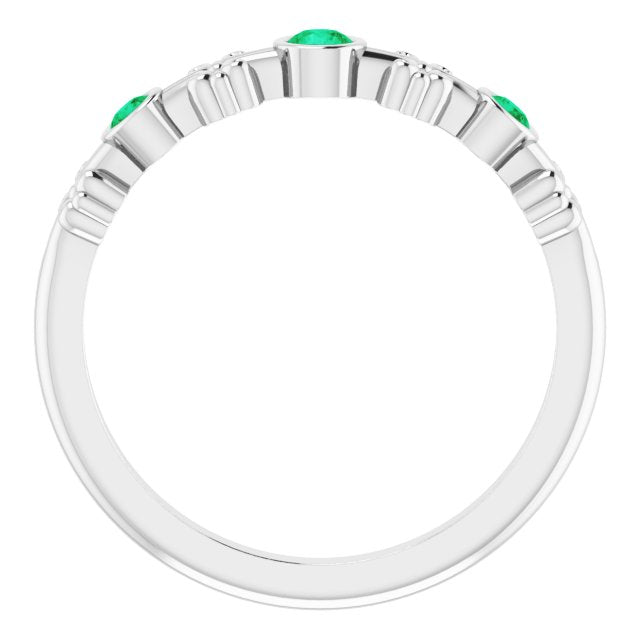 14k-white-lab-grown-emerald-bezel-set-ring