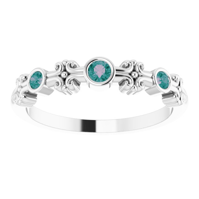 14k-white-lab-grown-alexandrite-bezel-set-ring