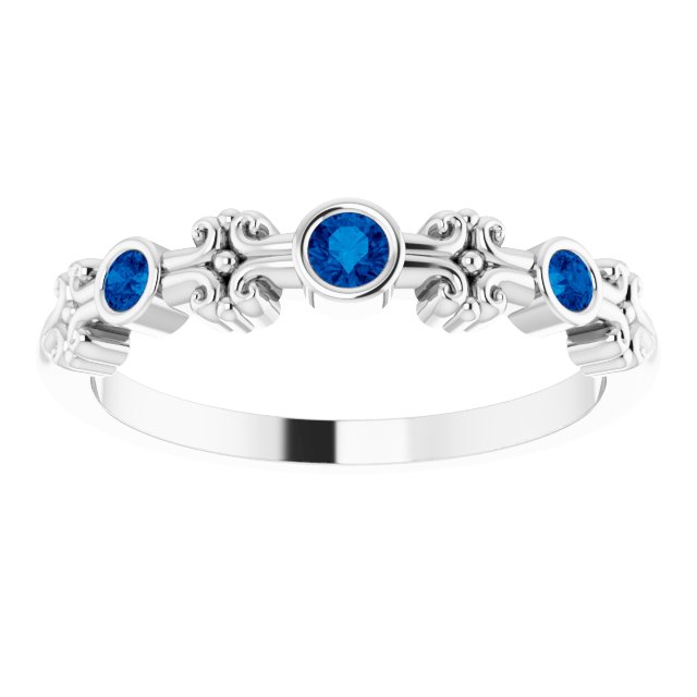 14k-white-lab-grown-blue-sapphire-bezel-set-ring