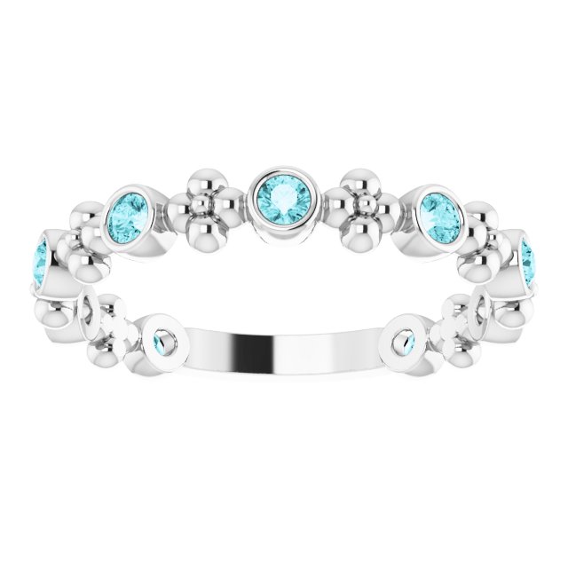 14k-white-natural-blue-zircon-beaded-ring