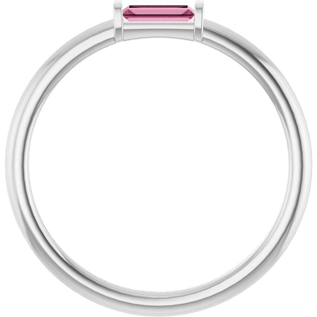 14k-white-natural-pink-tourmaline-stackable-ring