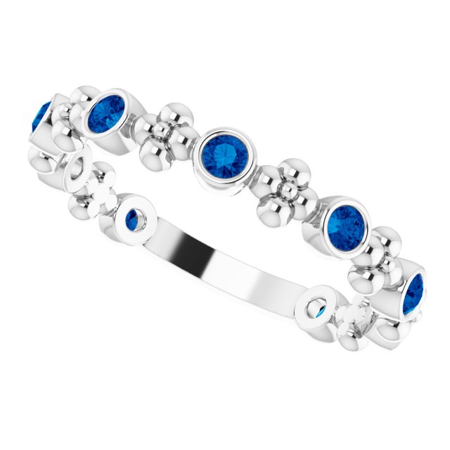 14k-white-natural-blue-sapphire-beaded-ring