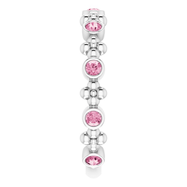 14k-white-natural-pink-tourmaline-beaded-ring