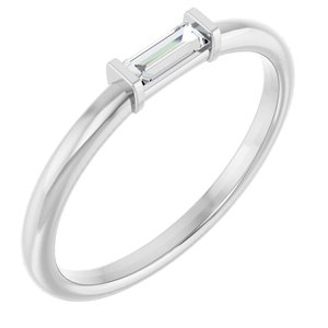 1/8 ct Diamond Stackable Ring
