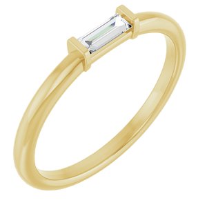 1/8 ct Diamond Stackable Ring