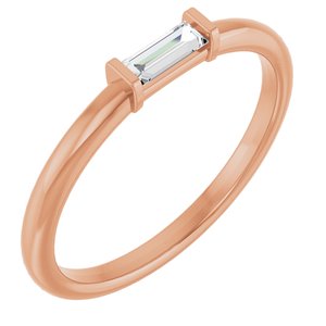 1/8 ct Diamond Stackable Ring