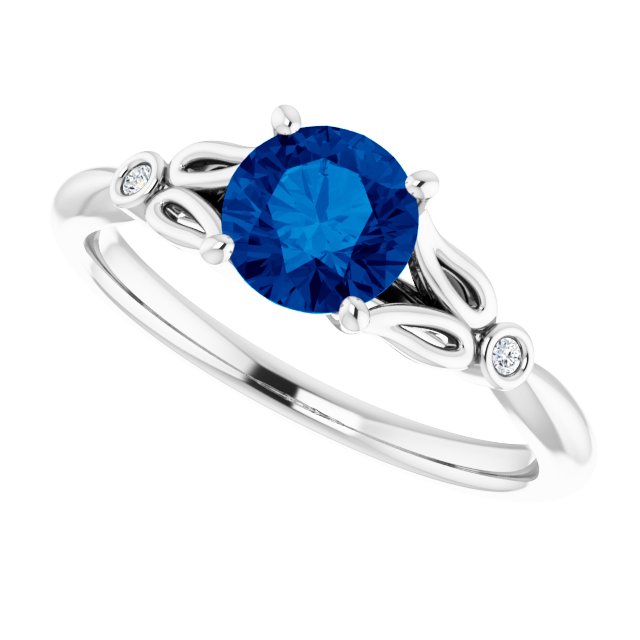 14k-white-lab-grown-blue-sapphire-&-.02-ctw-natural-diamond-ring