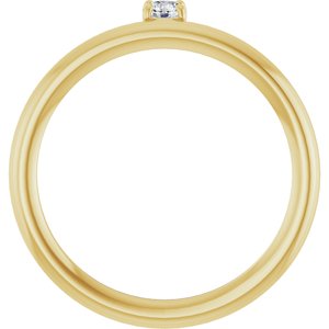 Diamond 1/10 ct Stackable Ring