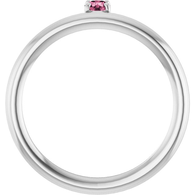 sterling-silver-imitation-pink-tourmaline-stackable-ring