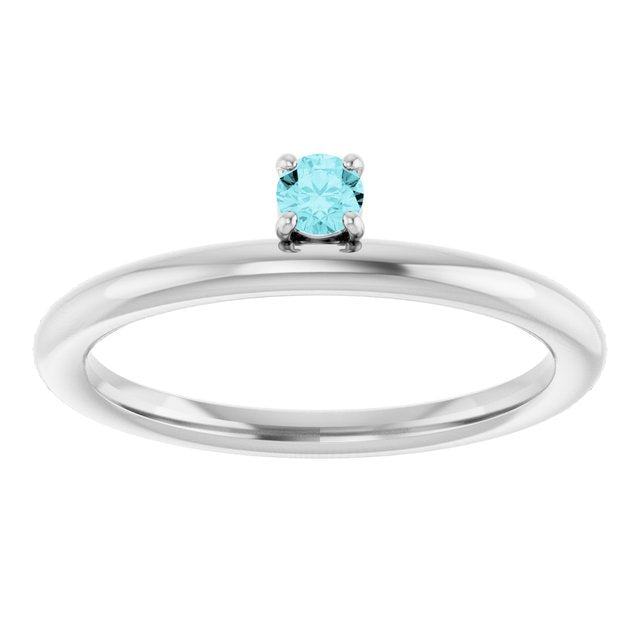 14k-white-natural-blue-zircon-stackable-ring