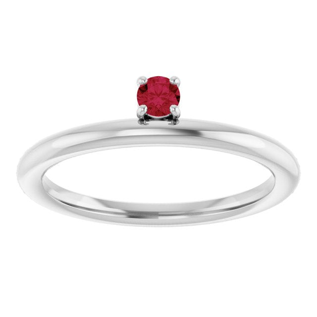 sterling-silver-imitation-ruby-stackable-ring