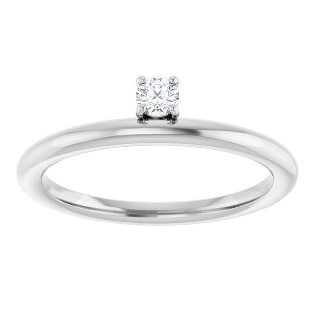14k-white-1/10-ct-natural-diamond-stackable-ring