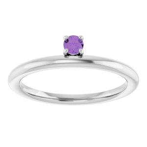 Diamond 1/10 ct Stackable Ring