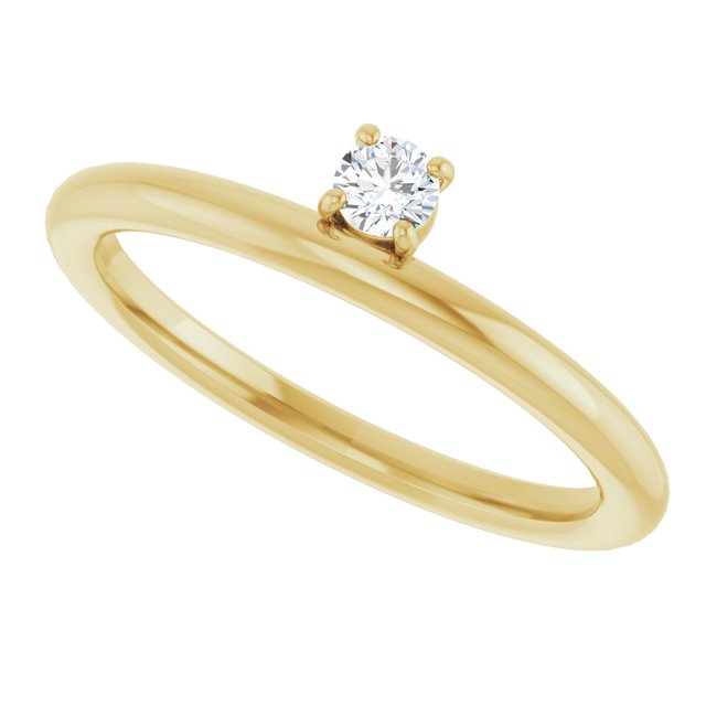 14k-yellow-1/10-ct-lab-grown-diamond-stackable-ring