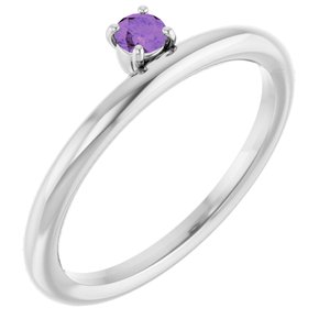 Diamond 1/10 ct Stackable Ring