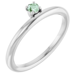 Diamond 1/10 ct Stackable Ring