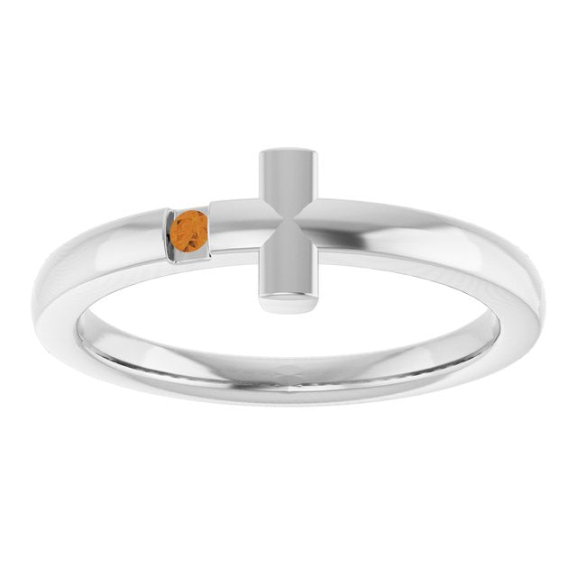 sterling-silver-youth-imitation-citrine-sideways-cross-ring