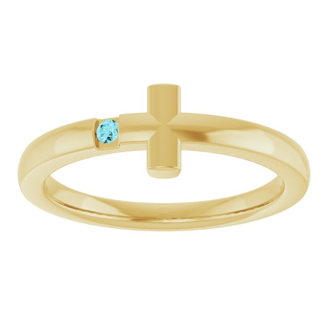 14k-yellow-natural-blue-zircon-youth-sideways-cross-ring