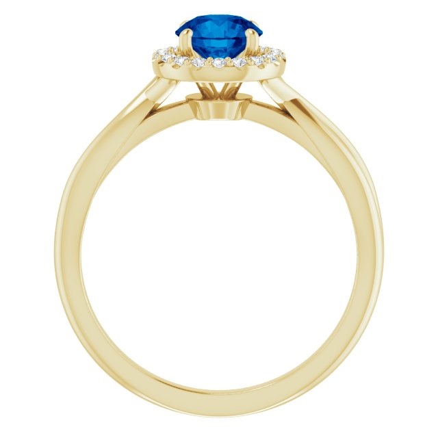 14k-yellow-lab-grown-lab-grown-blue-sapphire-&-1/10-ctw-natural-diamond-ring