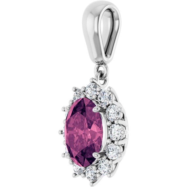 14k-white-natural-pink-tourmaline-&-1/3-ctw-natural-diamond-pendant