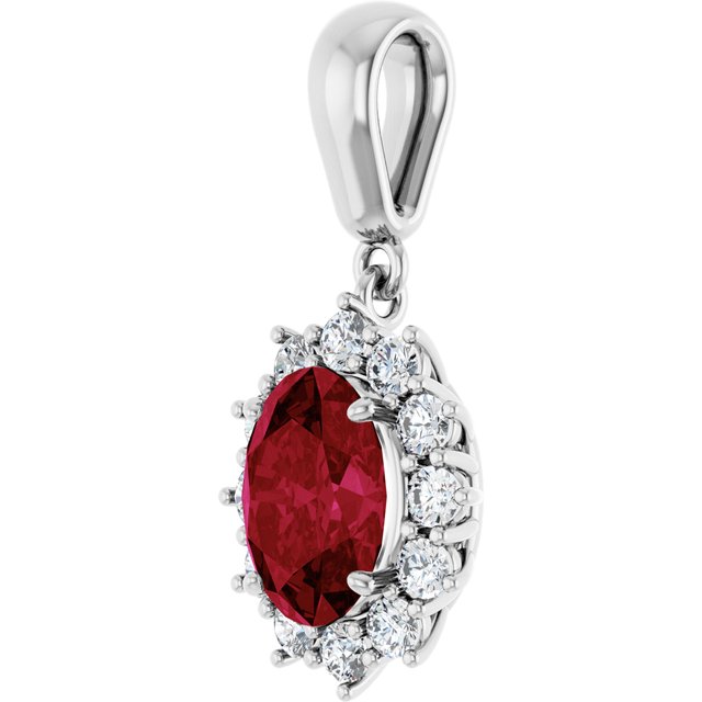 14k-white-lab-grown-ruby-&-1/3-ctw-natural-diamond-pendant