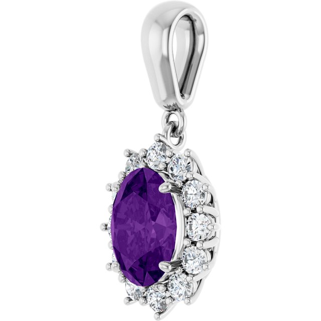 14k-white-natural-amethyst-&-1/3-ctw-natural-diamond-pendant