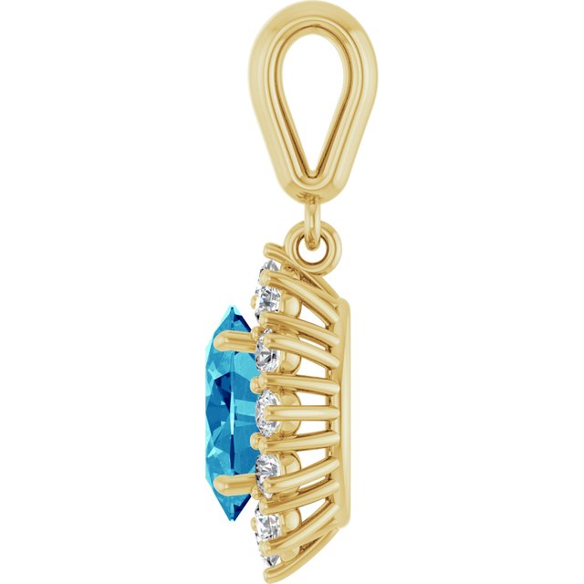 14k-yellow-natural-blue-zircon-&-1/3-ctw-natural-diamond-pendant
