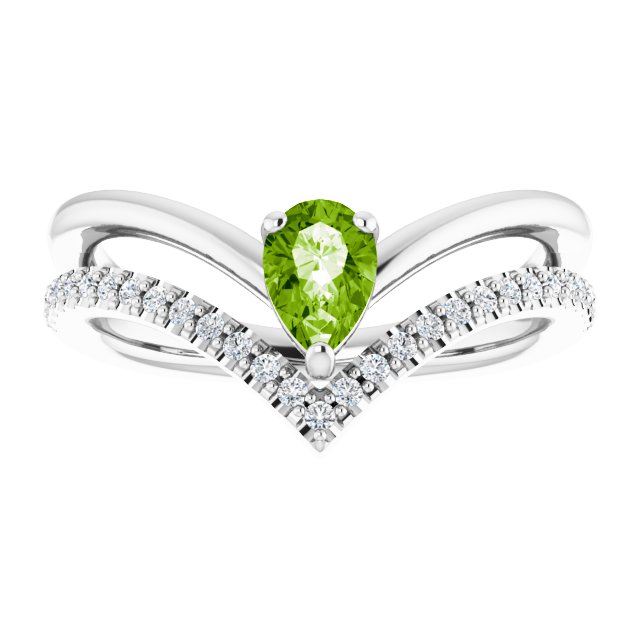 14k-white-natural-peridot-&-1/6-ctw-natural-diamond-ring