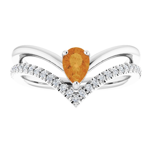 14k-white-natural-citrine-&-1/6-ctw-natural-diamond-ring