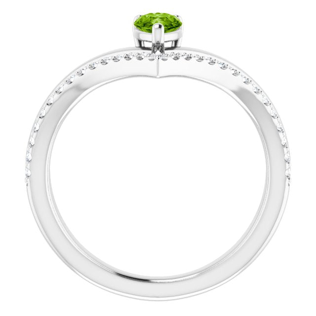 14k-white-natural-peridot-&-1/6-ctw-natural-diamond-ring