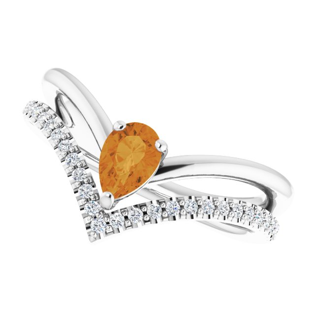 14k-white-natural-citrine-&-1/6-ctw-natural-diamond-ring