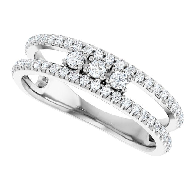 14k-white-1/3-ctw-natural-diamond-ring