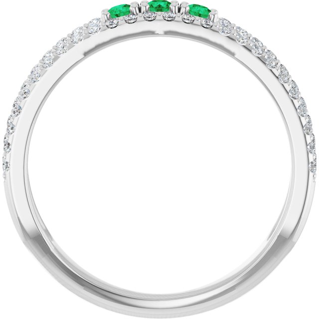 14k-white-natural-emerald-&-1/4-ctw-natural-diamond-ring