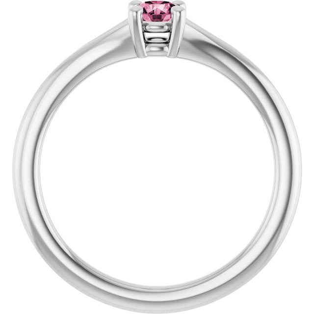 14k-white-natural-pink-tourmaline-youth-solitaire-ring
