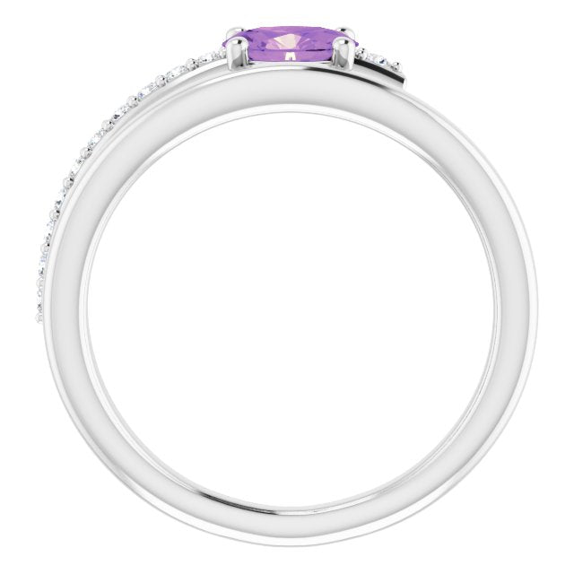 14k-white-natural-amethyst-&-1/8-ctw-natural-diamond-ring