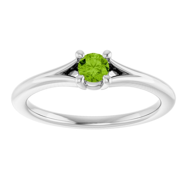 sterling-silver-imitation-peridot-youth-solitaire-ring