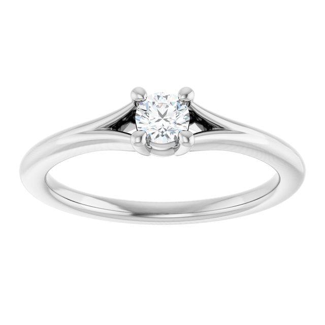 14k-white-1/10-ct-natural-diamond-youth-solitaire-ring