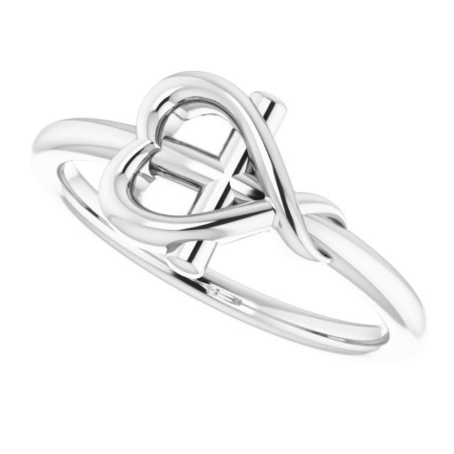 14k-white-cross-with-heart-youth-ring