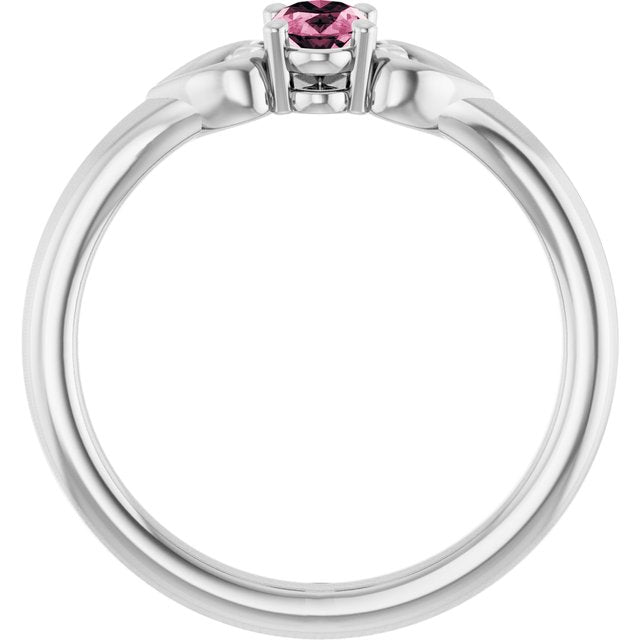 14k-white-natural-pink-tourmaline-youth-heart-ring