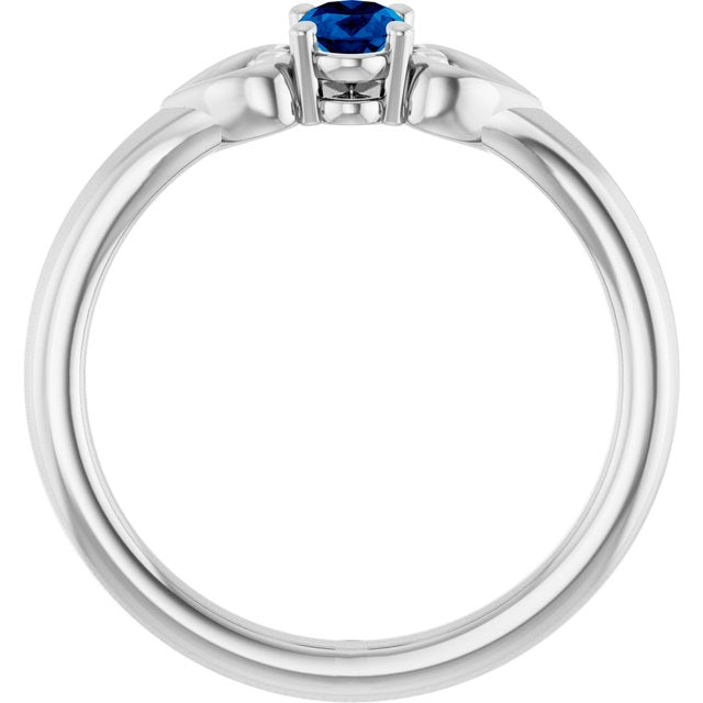 sterling-silver-imitation-blue-sapphire-youth-heart-ring