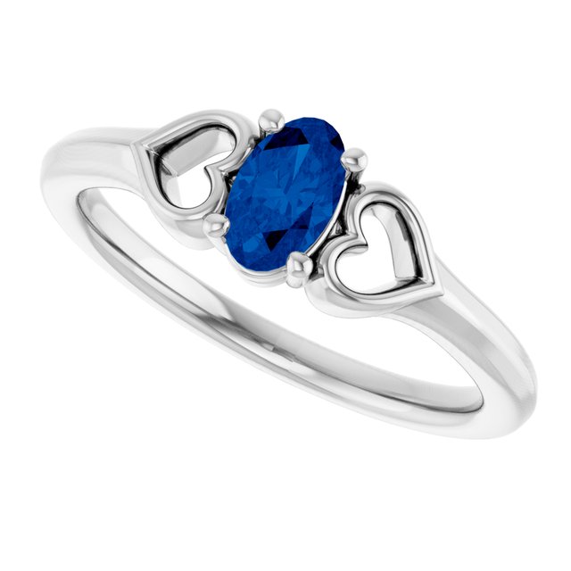 sterling-silver-imitation-blue-sapphire-youth-heart-ring