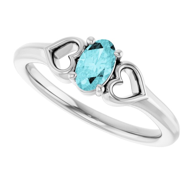 14k-white-natural-blue-zircon-youth-heart-ring
