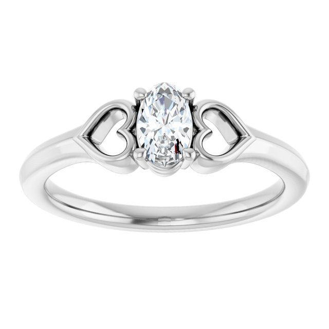sterling-silver-imitation-diamond-youth-heart-ring