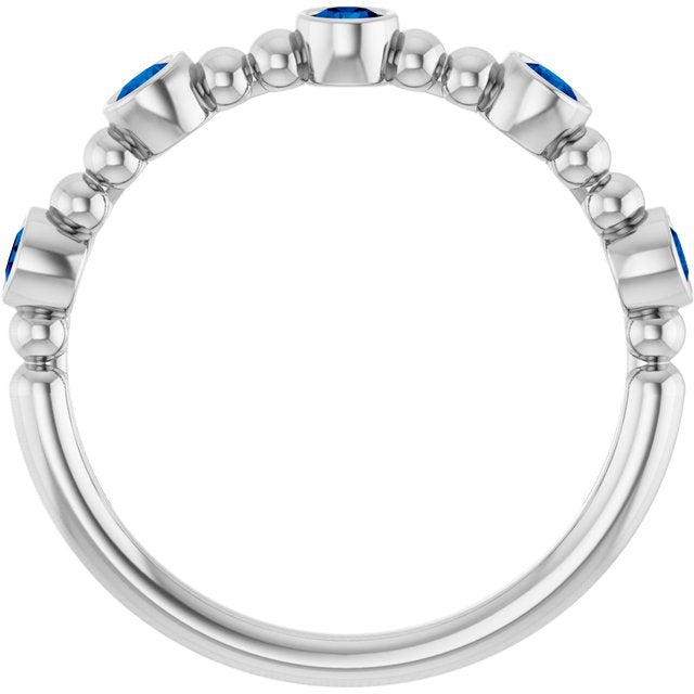 14k-white-natural-blue-sapphire-stackable-ring