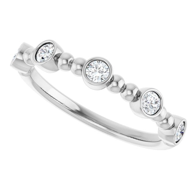 14k-white-1/3-ctw-natural-diamond-stackable-ring