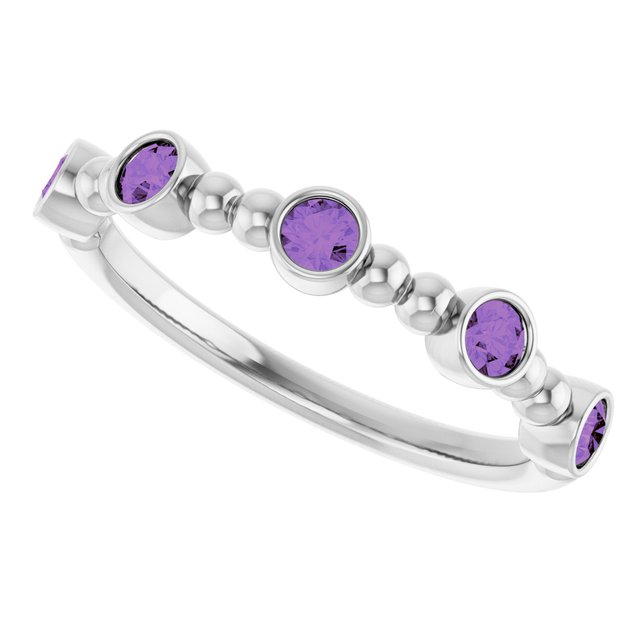 14k-white-natural-amethyst-stackable-ring